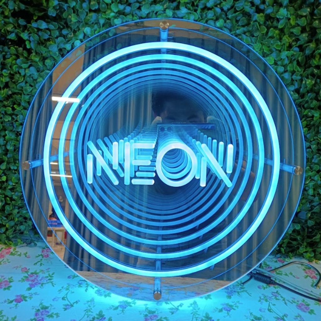 Infinity Glow 3D LED Neon Mirror Signs | Neon Sign Design Australia