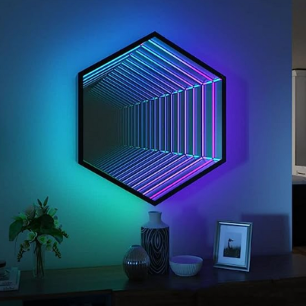 Infinity Glow 3D LED Neon Mirror Signs | Neon Sign Design Australia