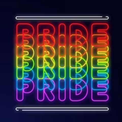 Glowing Pride LGBTQI Led Neon Sign