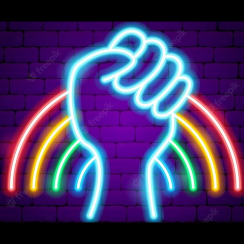Radiant Pride LGBTQI Led Neon Sign