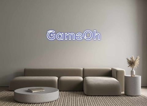 Custom Neon: GameOh