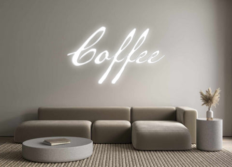 Custom Neon: Coffee