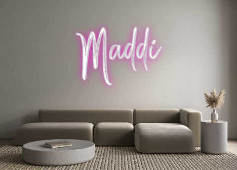 Custom Neon: Maddi