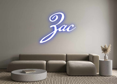 Custom Neon: Zac