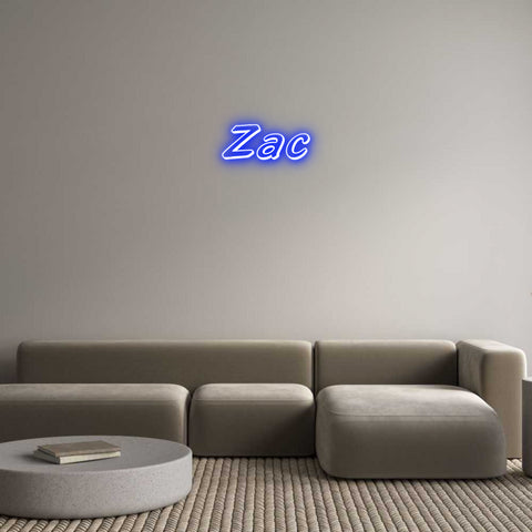 Custom Neon: Zac