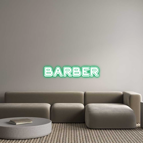 Custom Neon: Barber