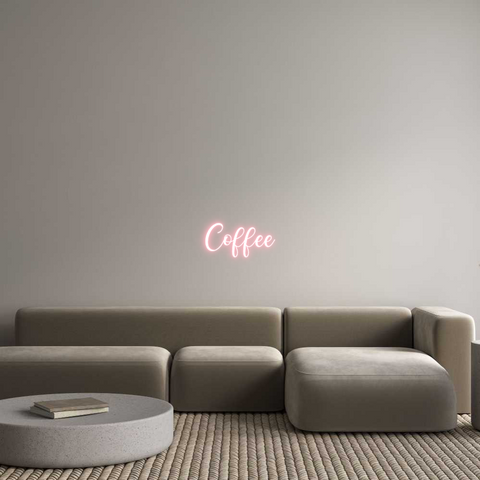 Custom Neon: Coffee
