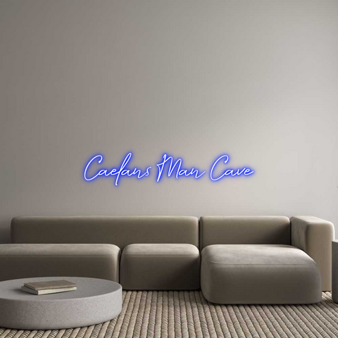 Custom Neon: Caelans Man C...