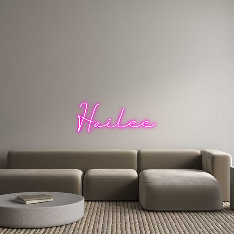 Custom Neon: Hailee