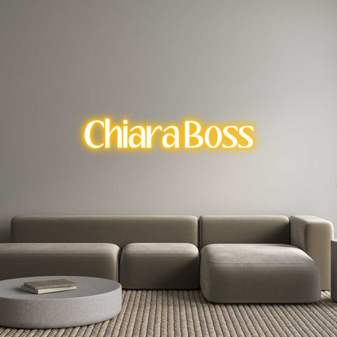 Custom Neon: Chiara Boss