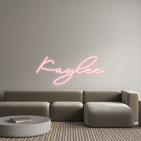 Custom Neon: Kaylee