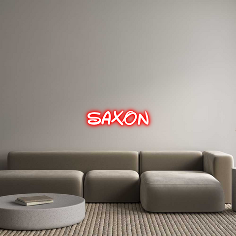 Custom Neon: Saxon