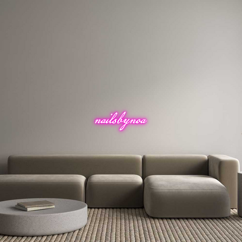 Custom Neon: nailsbynoa