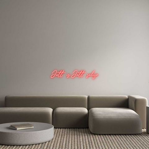 Custom Neon: Jatt is Jatt ...