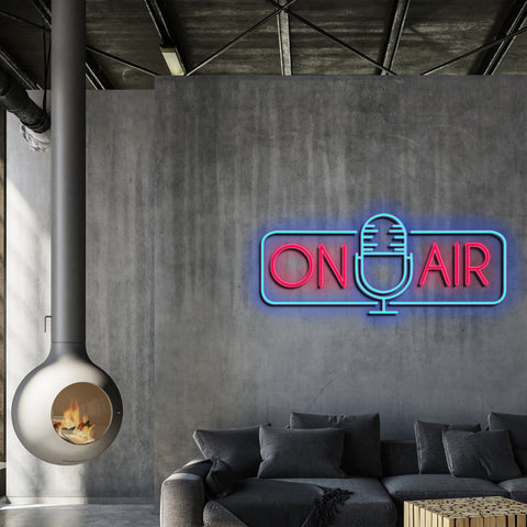 On air 2 Neon LED Sign