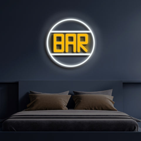 Bar 3 LED Neon Sign