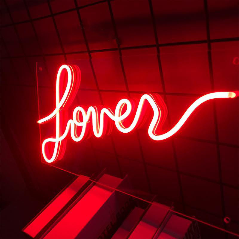 Lover LED Neon Sign - Neon Sign Design Australia