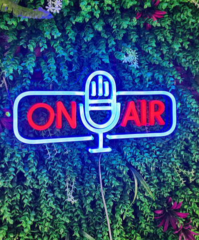 On air neon light discount