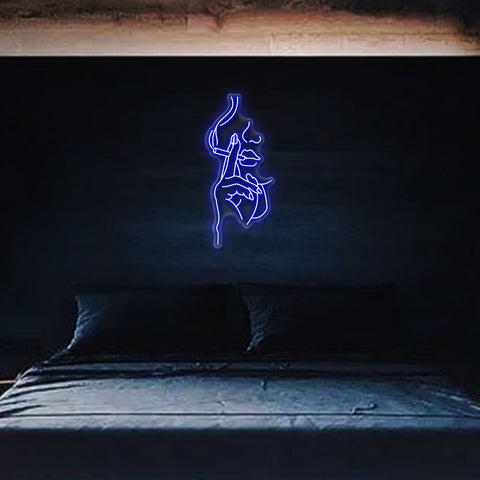 Smoking LED Neon Sign