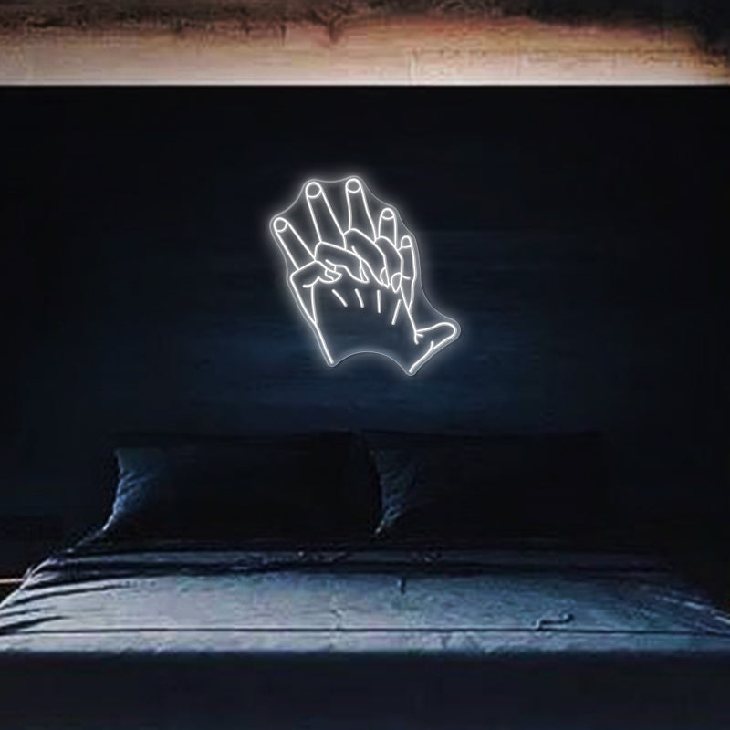 Intimate Hands LED Neon Sign - Neon Sign Design Australia