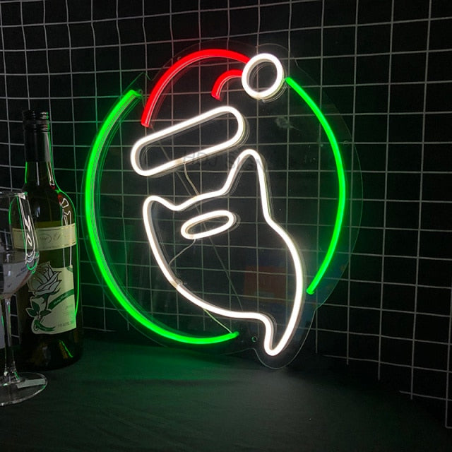Cool Santa LED Neon Sign - Neon Sign Design Australia