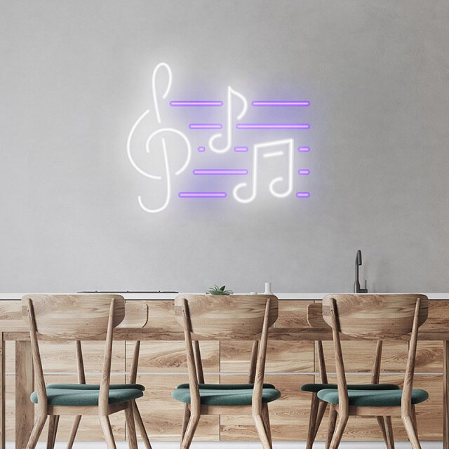 Music To My Ears LED Neon Sign - Neon Sign Design Australia
