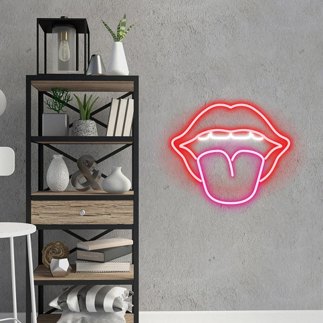 Tongus & Cheek - Neon Sign Design Australia