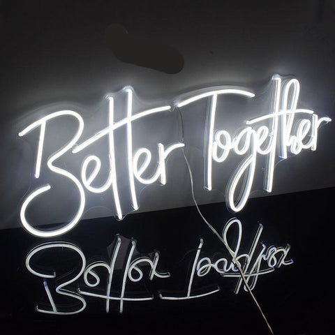 Better Together LED Neon Sign - Neon Sign Design Australia