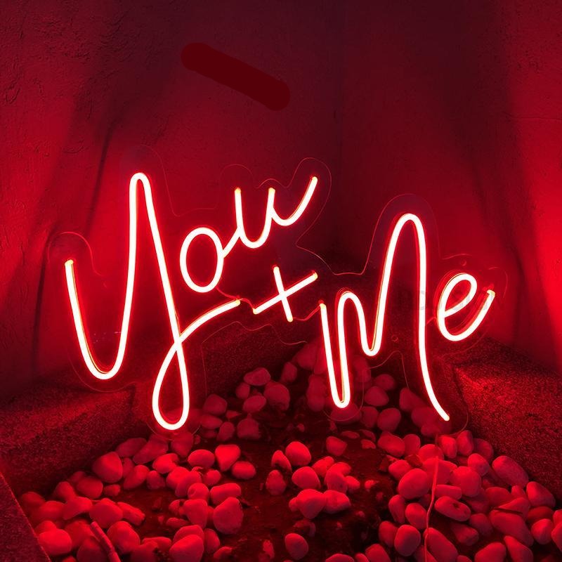 You & Me LED Neon Sign - Neon Sign Design Australia