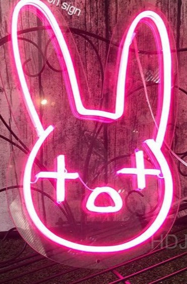 Crazy Bunny LED Neon Sign - Neon Sign Design Australia