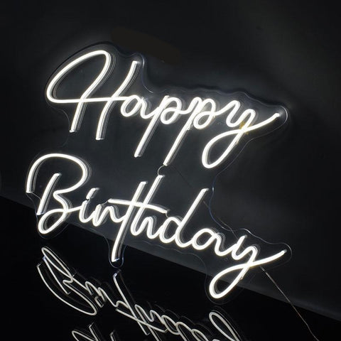Happy Birthday LED Neon Sign - Neon Sign Design Australia