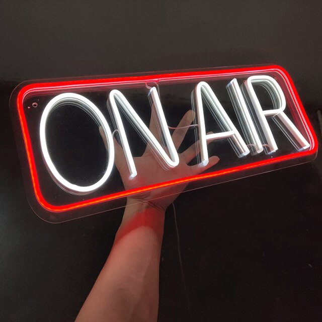 On Air Radio LED Neon Sign - Neon Sign Design Australia
