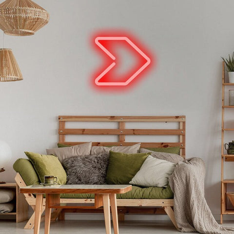 Directional Arrow LED Neon Sign - Neon Sign Design Australia