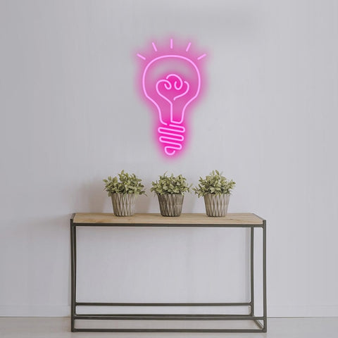 Lightbulb Moment LED Neon Light - Neon Sign Design Australia